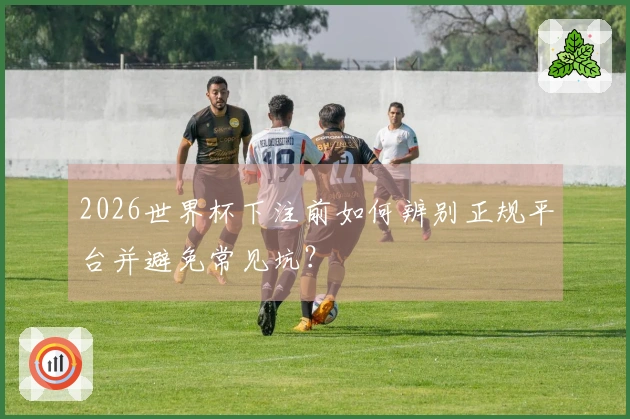 2026世界杯下注前如何辨别正规平台并避免常见坑？
